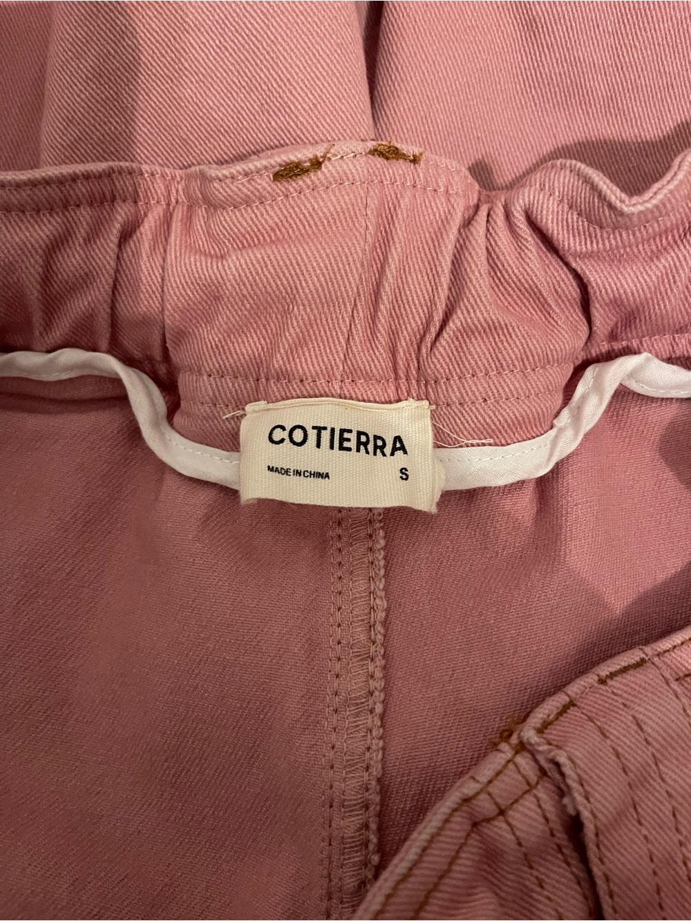 Pink Drawstring Wide-Leg Pants - Picture 4 of 16